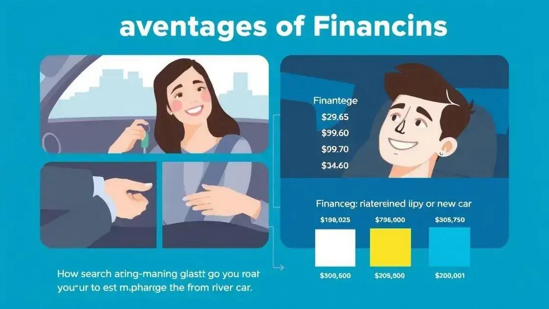 Vantagens do Financiamento