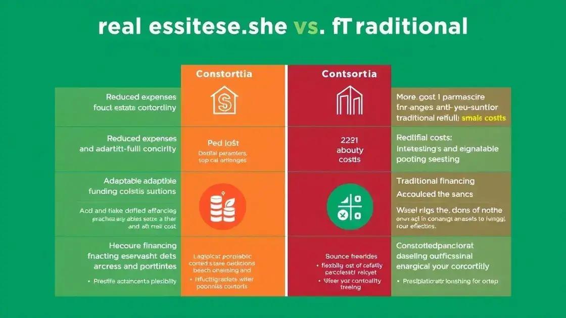 Vantagens em comparação com financiamentos
